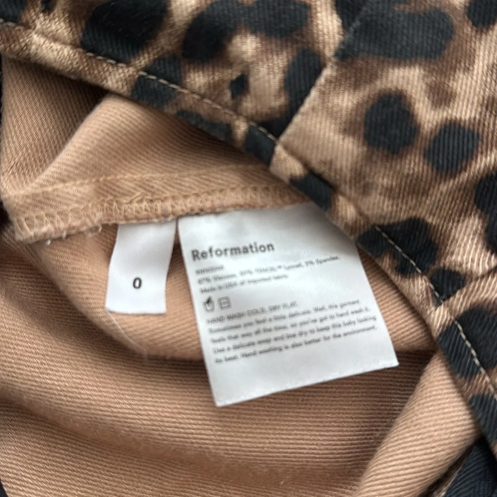 Reformation Marlon Leopard Print Pants - Picture 4 of 8